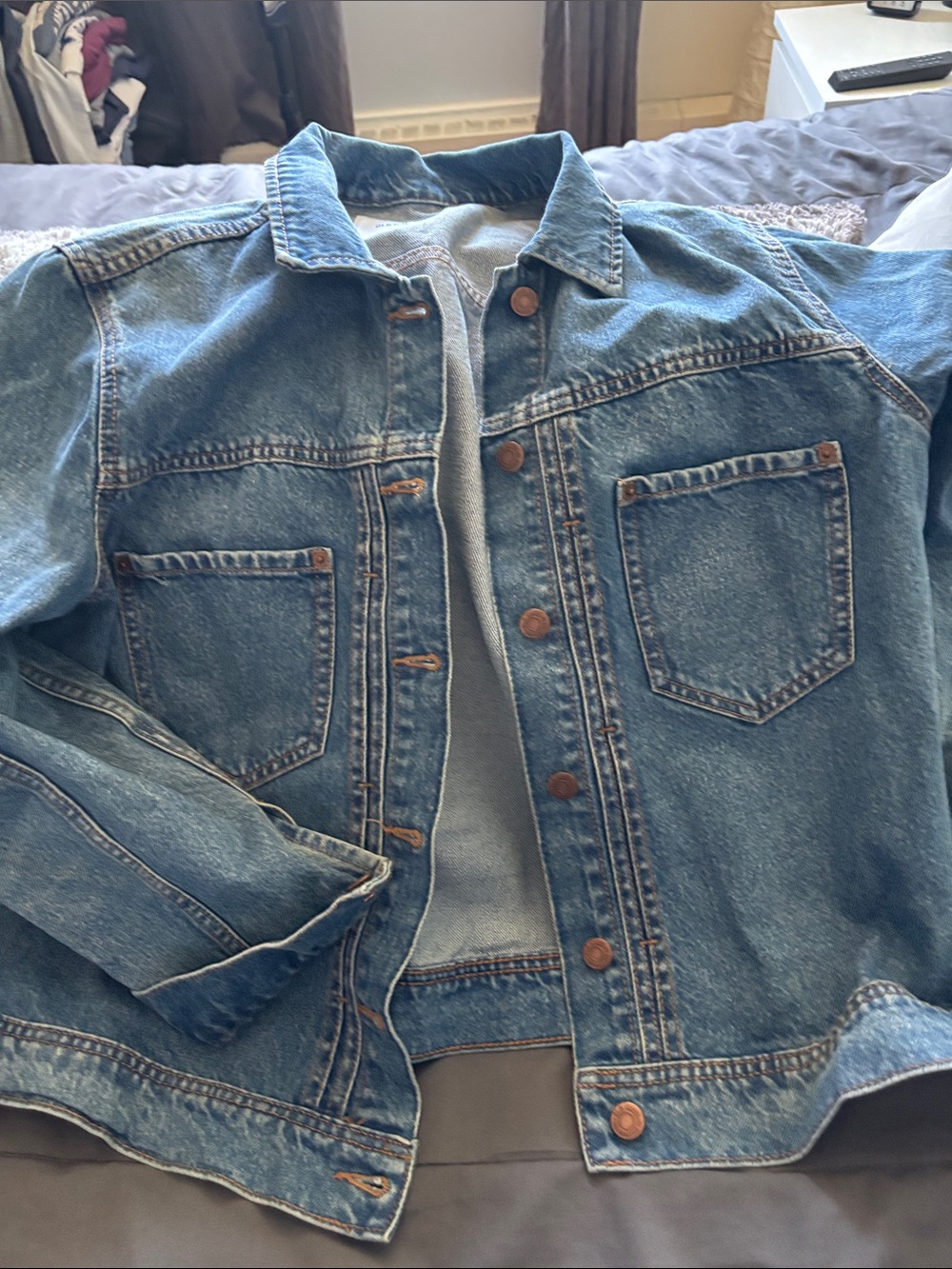 Old Navy Light Blue Denim Jean Jacket